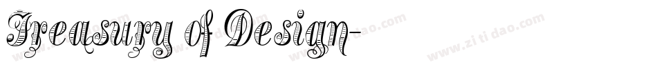 Treasury of Design字体转换